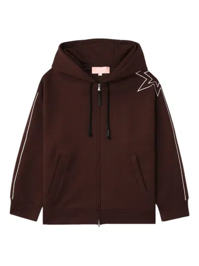 Bapy By *a Bathing Ape® Star-motif Zip-fastening Hoodie In Multi