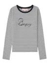 Bapy By *a Bathing Ape® Striped Logo Top In Neutral