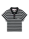 Bapy By *a Bathing Ape® Striped Polo Shirt In Black
