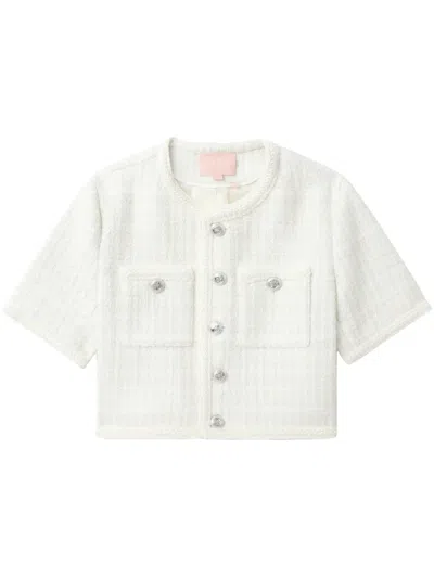Bapy By *a Bathing Ape® Tweed Top In Neutrals