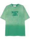 Bapy By *a Bathing Ape® Washed T-shirt In 绿色