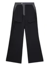 Bapy By *a Bathing Ape® Wool Trousers In Black