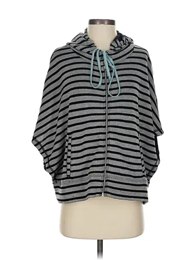 Pre-owned Bar By Melis Kozan Poncho In Gray