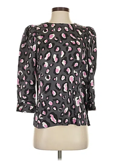 Pre-owned Bar Iii 3/4 Sleeve Blouse In Pink