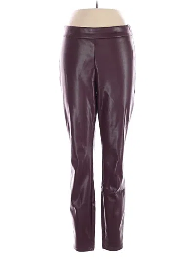 Pre-owned Bar Iii Active Pants In Burgundy