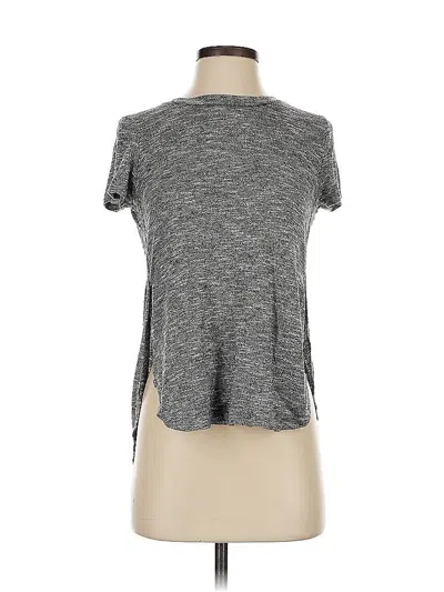 Pre-owned Bar Iii Active T-shirt In Gray