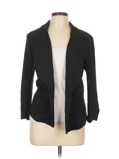 Pre-owned Bar Iii Blazer Jacket In Black