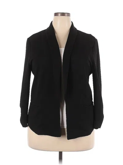 Pre-owned Bar Iii Blazer Jacket In Black