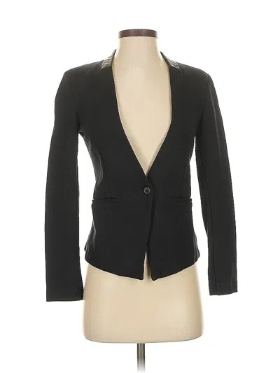 Pre-owned Bar Iii Blazer Jacket In Black