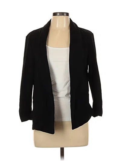 Pre-owned Bar Iii Blazer Jacket In Black