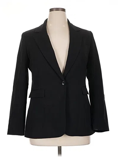 Pre-owned Bar Iii Blazer Jacket In Black