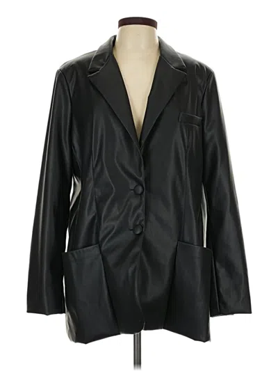 Pre-owned Bar Iii Blazer Jacket In Black