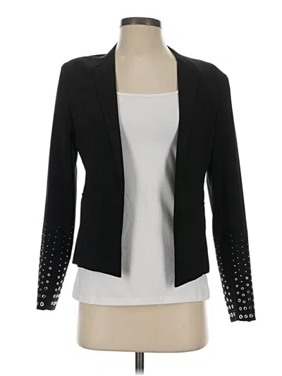 Pre-owned Bar Iii Blazer Jacket In Black