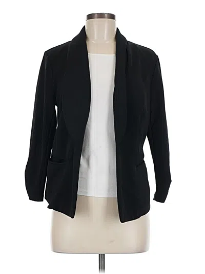 Pre-owned Bar Iii Blazer Jacket In Black