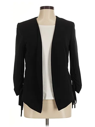 Pre-owned Bar Iii Blazer Jacket In Black