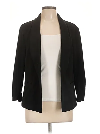 Pre-owned Bar Iii Blazer Jacket In Black