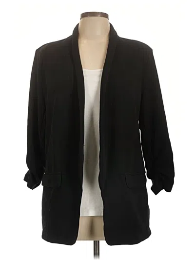 Pre-owned Bar Iii Blazer Jacket In Black