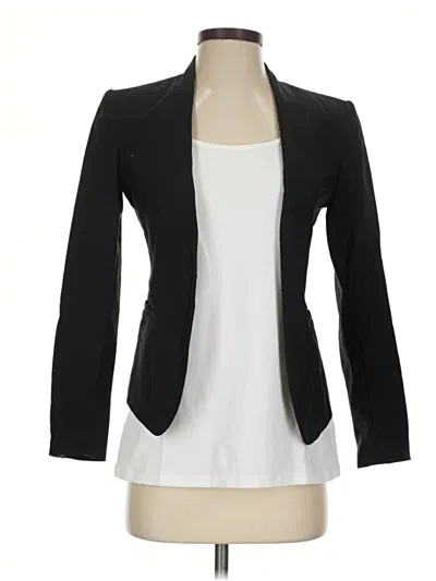 Pre-owned Bar Iii Blazer Jacket In Black