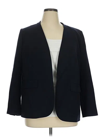 Pre-owned Bar Iii Blazer Jacket In Blue