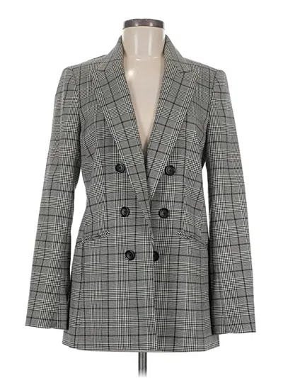 Pre-owned Bar Iii Blazer Jacket In Gray