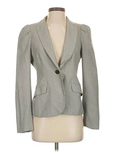 Pre-owned Bar Iii Blazer Jacket In Gray