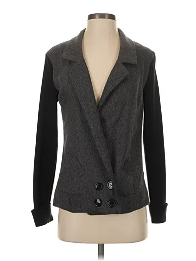 Pre-owned Bar Iii Blazer Jacket In Gray