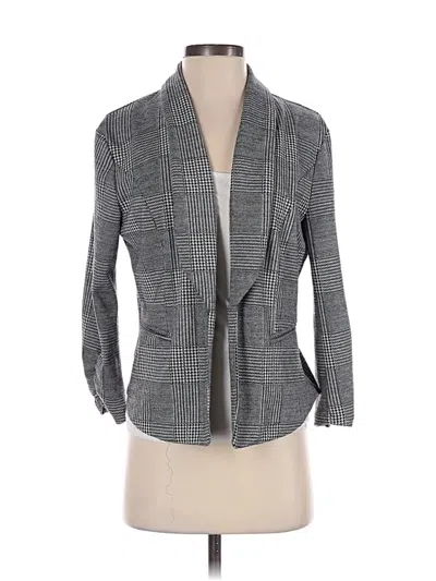 Pre-owned Bar Iii Blazer Jacket In Gray