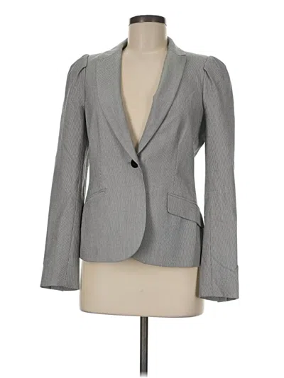 Pre-owned Bar Iii Blazer Jacket In Gray
