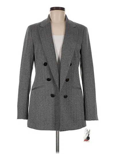 Pre-owned Bar Iii Blazer Jacket In Gray