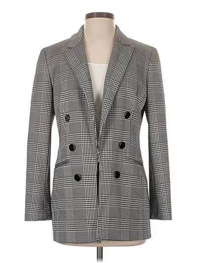 Pre-owned Bar Iii Blazer Jacket In Gray