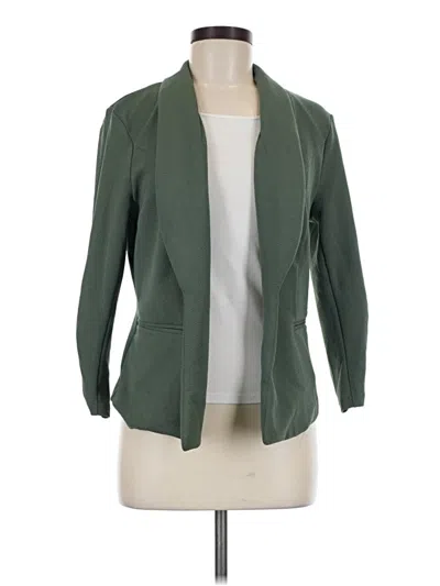 Pre-owned Bar Iii Blazer Jacket In Green