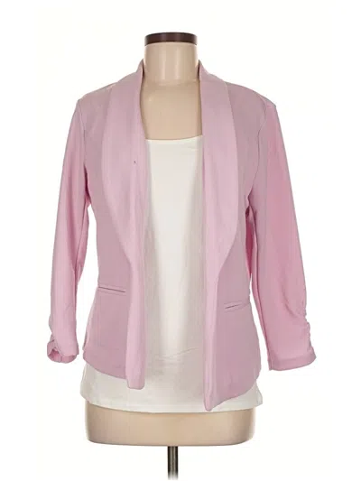 Pre-owned Bar Iii Blazer Jacket In Pink