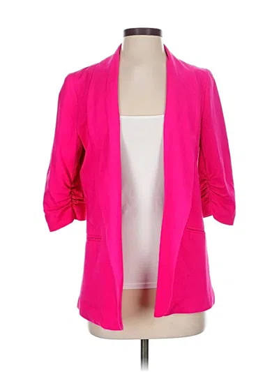 Pre-owned Bar Iii Blazer Jacket In Pink