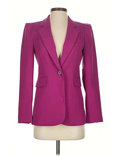 Pre-owned Bar Iii Blazer Jacket In Purple