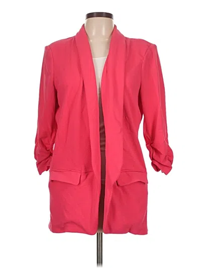 Pre-owned Bar Iii Blazer Jacket In Red