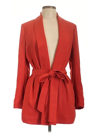 Pre-owned Bar Iii Blazer Jacket In Red