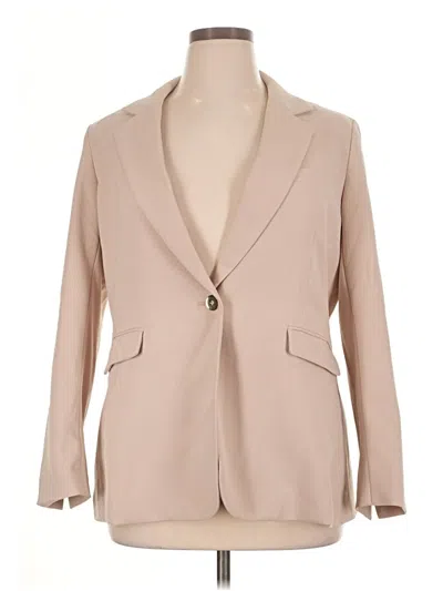 Pre-owned Bar Iii Blazer Jacket In Tan