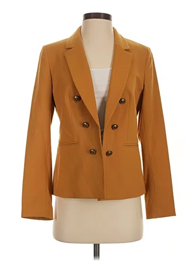 Pre-owned Bar Iii Blazer Jacket In Tan