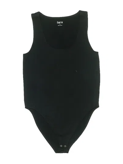 Pre-owned Bar Iii Bodysuit In Black