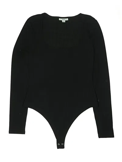 Pre-owned Bar Iii Bodysuit In Black