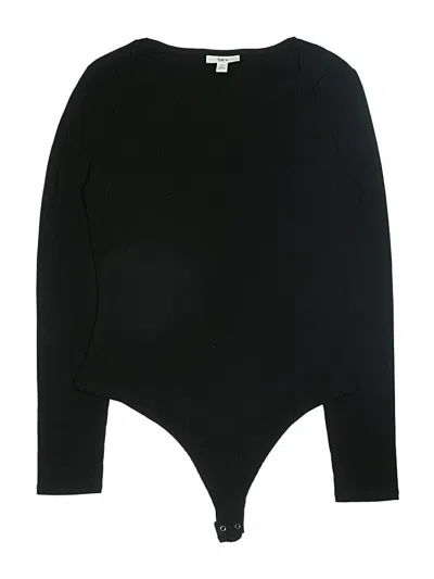 Pre-owned Bar Iii Bodysuit In Black