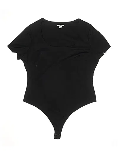 Pre-owned Bar Iii Bodysuit In Black