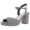 Bar Iii Callista Womens Ankle Strap Platform Sandals
