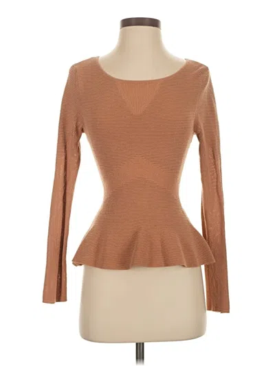 Pre-owned Bar Iii Cardigan Sweater In Brown