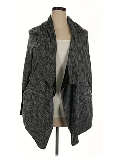 Pre-owned Bar Iii Cardigan Sweater In Gray