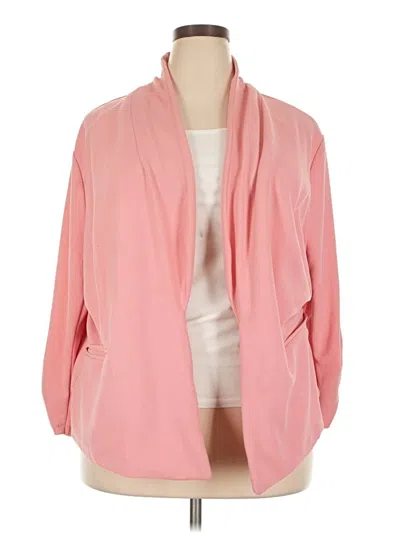Pre-owned Bar Iii Cardigan Sweater In Pink