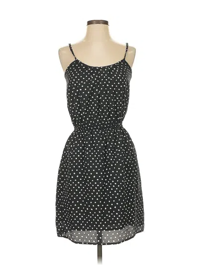 Pre-owned Bar Iii Casual Dress In Black