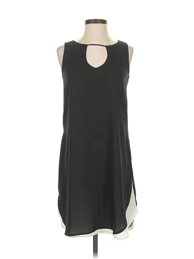 Pre-owned Bar Iii Casual Dress In Black