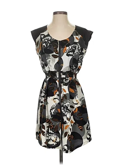 Pre-owned Bar Iii Casual Dress In Black