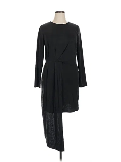 Pre-owned Bar Iii Casual Dress In Black